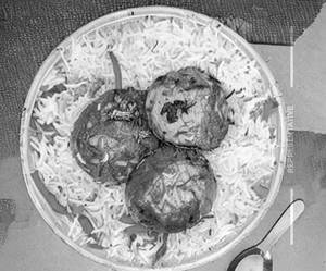 Tangdi kabab biryani                                                                                                                                  