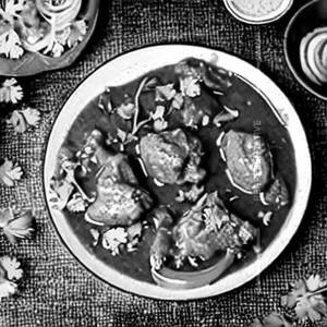 Chicken roast curry