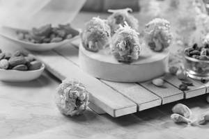 Dry Fruit Coconut Laddu