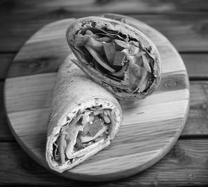 Paneer Peri Peri Wrap