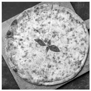 Spiced paneer pizza