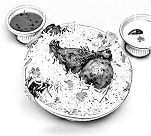 Chicken Afghani Biryani 