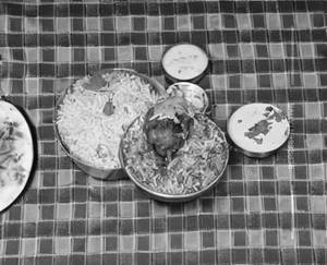 Chicken Dum Biryani+Raita