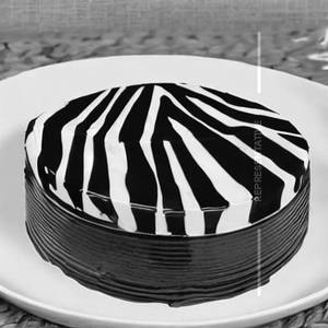 Zebra Torte (Eggless)