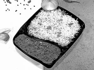 Dal Makhani With Jeera Rice