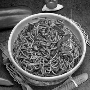 Veg chilli garlic noodles