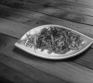 Honey chilli potato