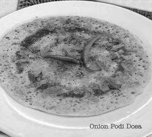 Butter onion podi SADA Dosa (spicy) super tasty
