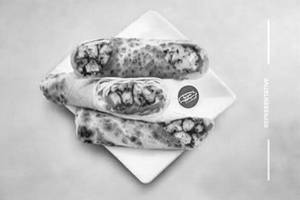 Double Egg Paneer Roll