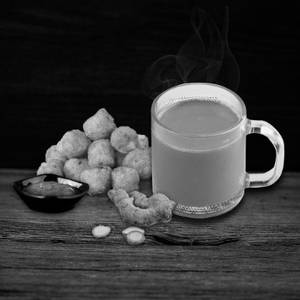 Ginger Tea + Chilli Garlic Bites