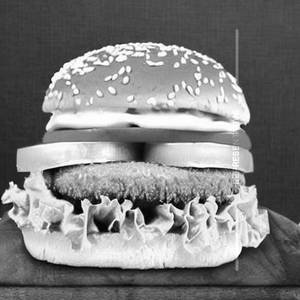 Paneer patty burger