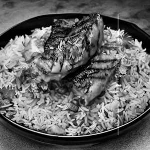 Grilled Fish & Rice