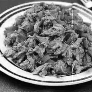 Shredded Chicken Black Pepper Style