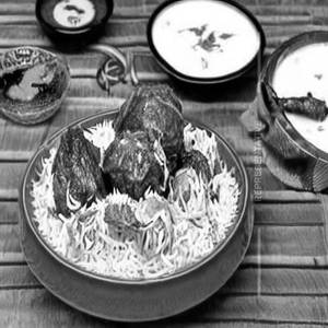 Mutton Malai Seekh Biryani