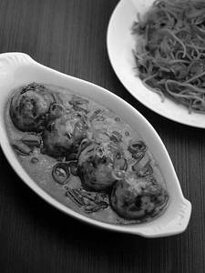 Veg Manchurian With Noodles