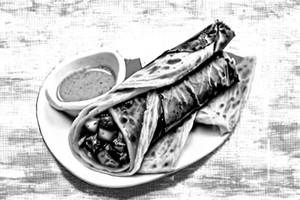 Paneer Chilly Roll