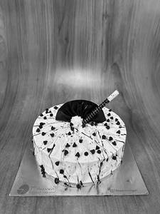 Chocolaty Vanilla Cake