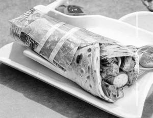 Tandoori Soya Chaap Roll
