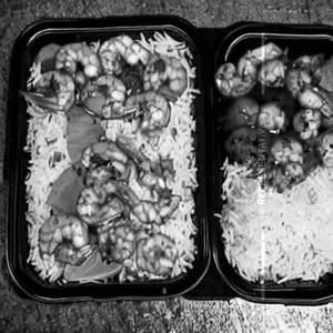 Grilled Prawns & Rice
