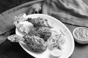 Chicken Tangri Kebab(3 Pieces) With Veggies