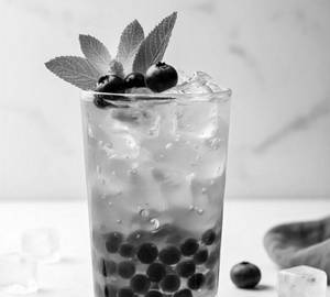 Blueberry Bubble Tea
