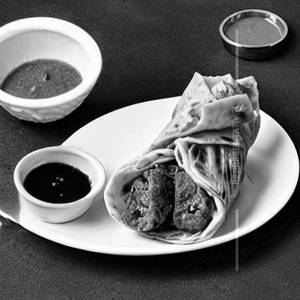 Mutton Bihari Boti Roll