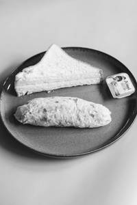 Classic 3 Eggs Omelette, Toast