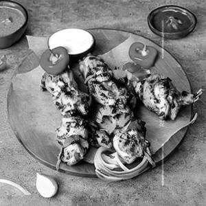 Chicken Afghani Kebab