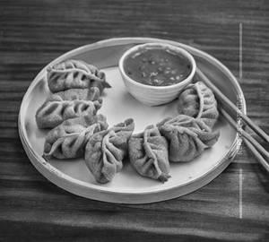 Chicken fried momo