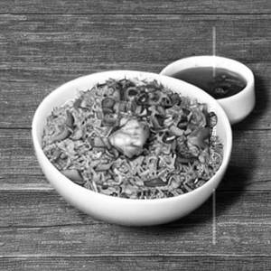 Chicken szechuan rice