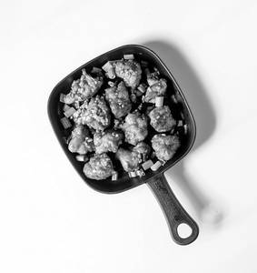 Burnt Garlic Chicken Dry