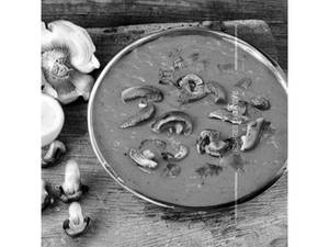 Lemon Garlic Mushroom In Yellow Sauce