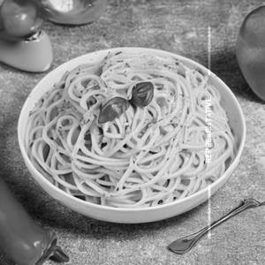 Spaghetty Pasta White Sauce