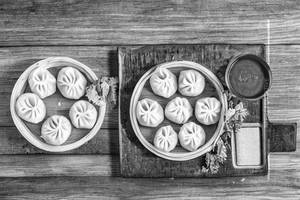 Paneer steamed momos
