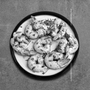 Creamy Butter Garlic Prawns