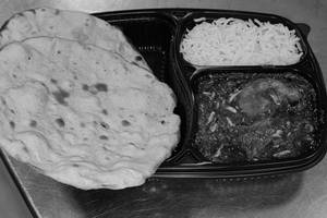Chicken Masala with Rice and 2 Roti