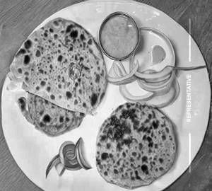 Egg Mughlai Paratha