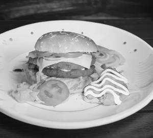 Double patty burger