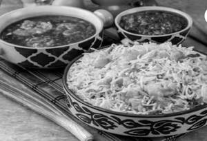 Prawns Manchurian Rice