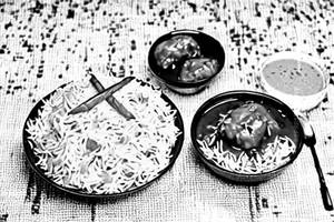 Chicken Manchurian Rice