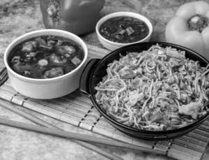 Chicken Manchurian Noodles