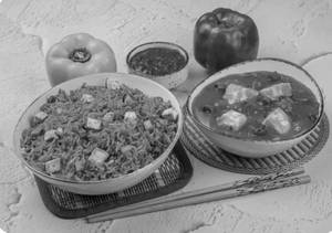 Paneer Triple Schezwan Rice