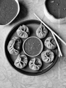 Veg Momos.