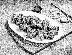Tandoori Jhinga Lasooni