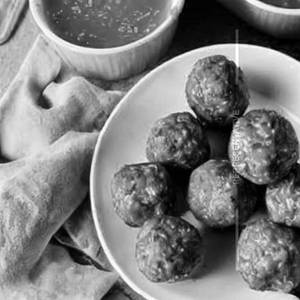 Veg Balls In Garlic Sauce