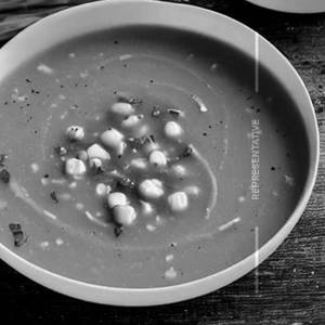 Roast Corn Cream Mushroom Soup