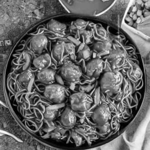 Chicken Manchurian Noodles