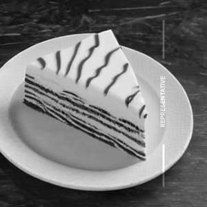 Zebra torte pastry