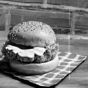 Chicken Popcorn Burger