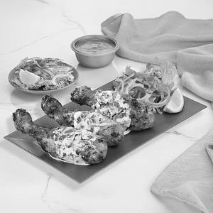 Chicken Afghani Tangdi Kebab [3 Pcs]